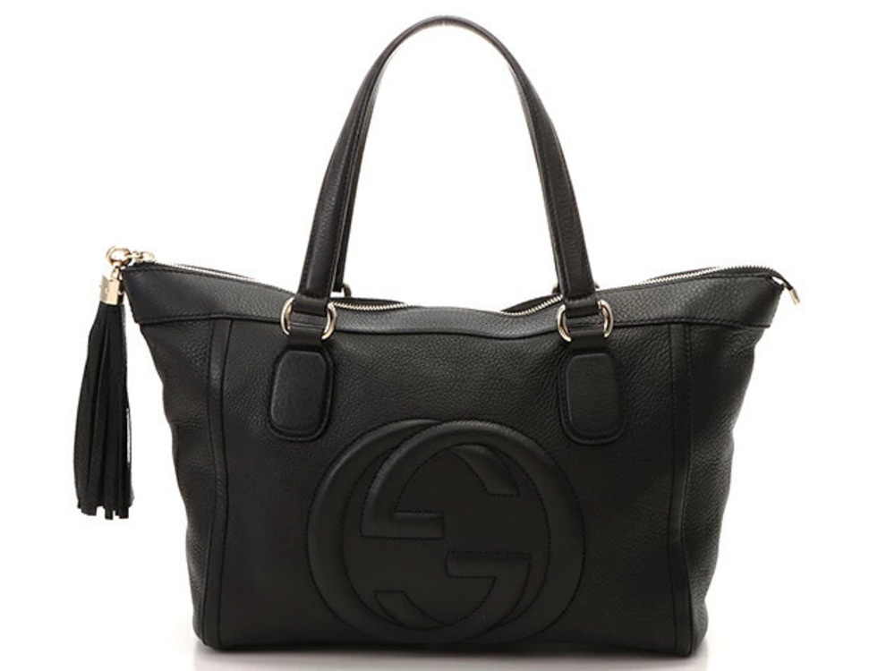 Gucci Soho Tote Bag Black